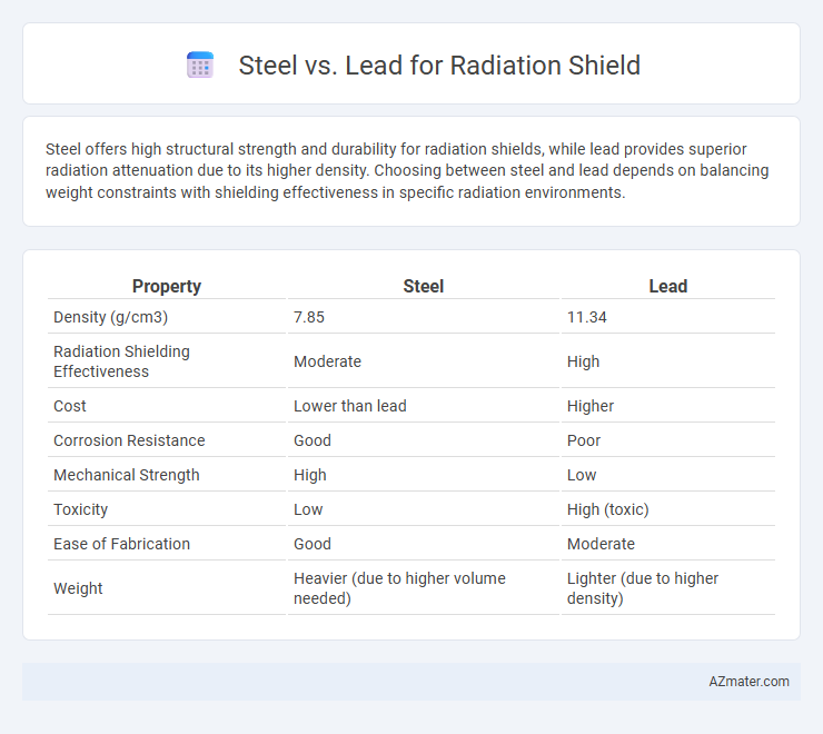 Steel vs. Lead for Radiation Shield - What is The Difference?