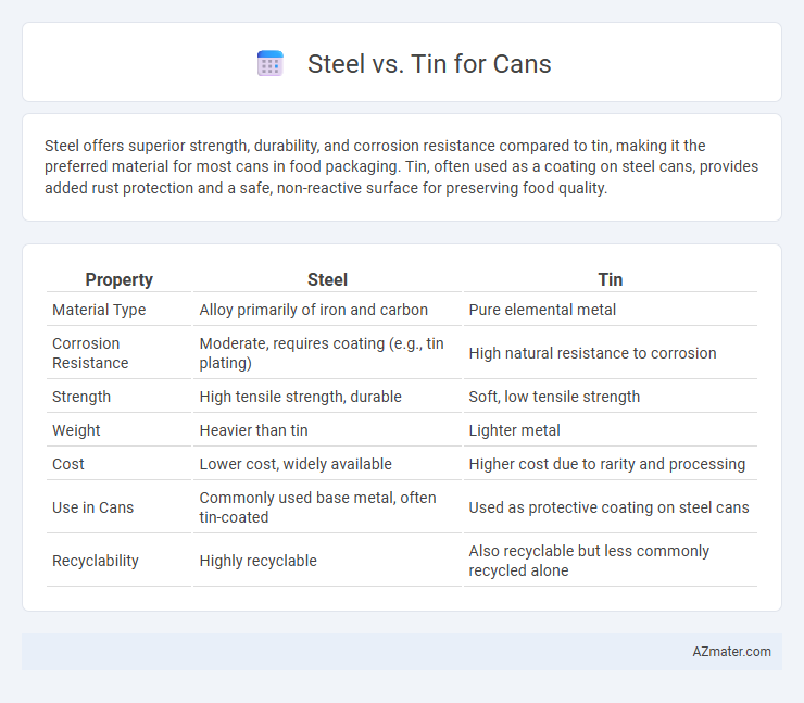 Steel vs. Tin for Cans - What is The Difference?