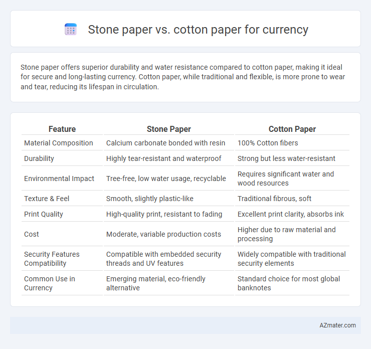 Stone paper vs. cotton paper for currency - What is The Difference?