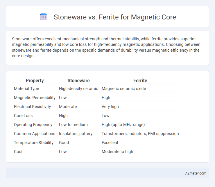 Stoneware vs. Ferrite for Magnetic Core - What is The Difference?