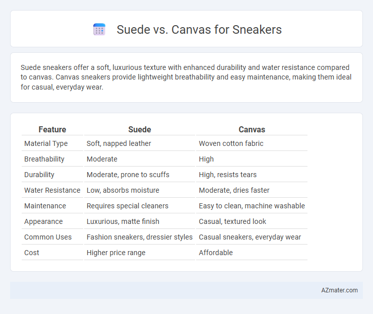 Suede vs. Canvas for Sneakers - What is The Difference?