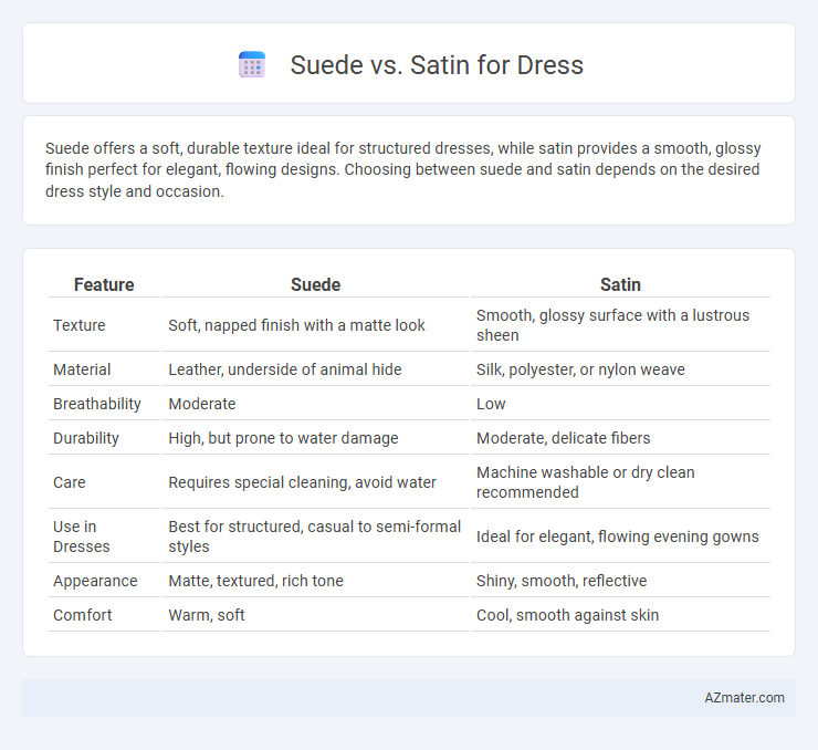 Suede vs. Satin for Dress - What is The Difference?