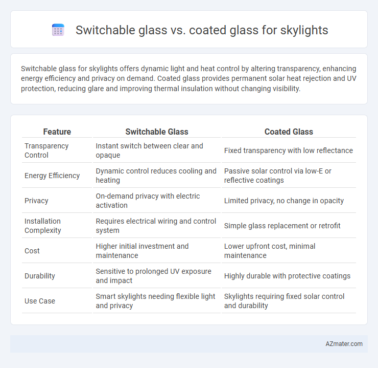 Switchable glass vs. coated glass for skylights - What is The Difference?