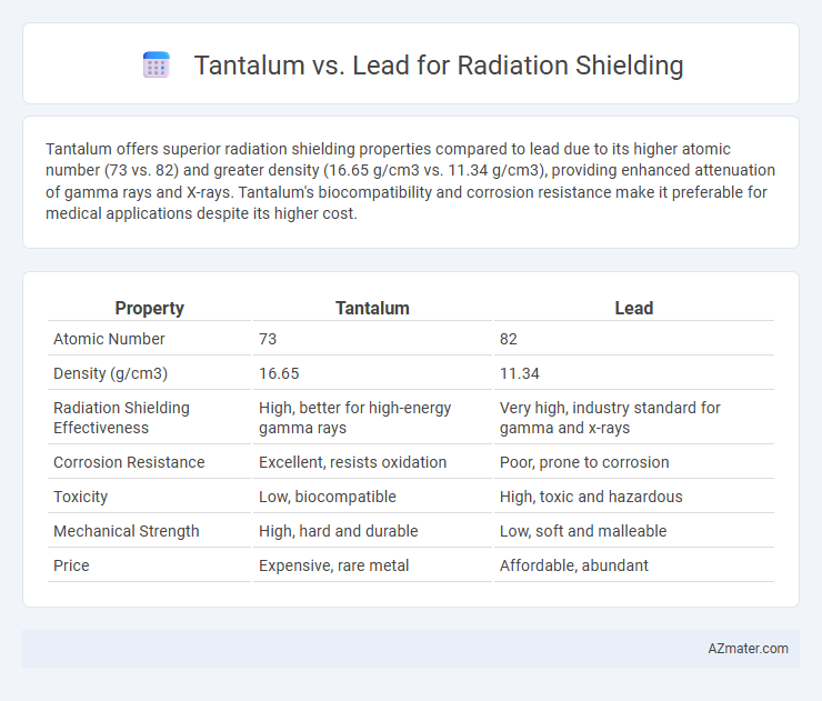 Tantalum vs. Lead for Radiation Shielding - What is The Difference?