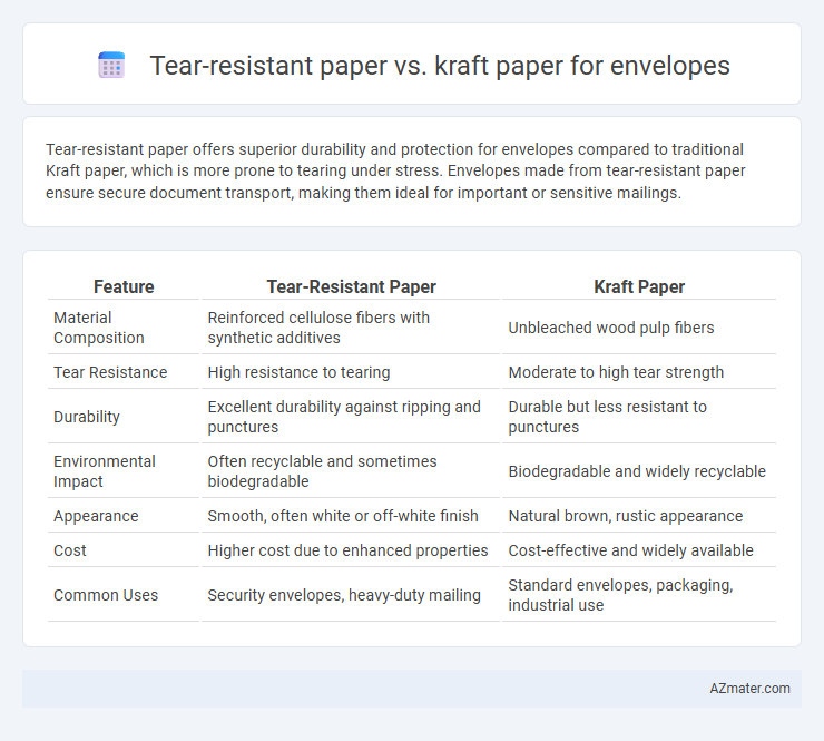 Tear-resistant paper vs. kraft paper for envelopes - What is The Difference?