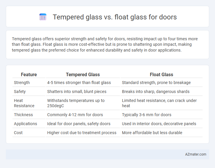 Tempered glass vs. float glass for doors - What is The Difference?