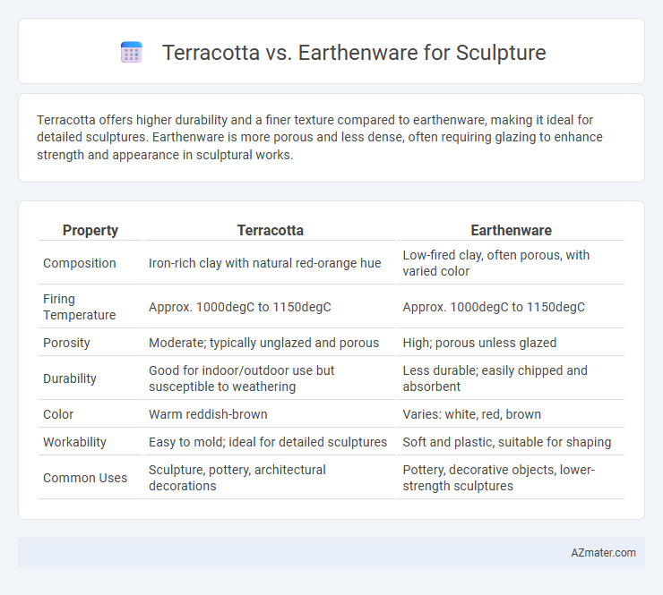 Terracotta vs. Earthenware for Sculpture - What is The Difference?