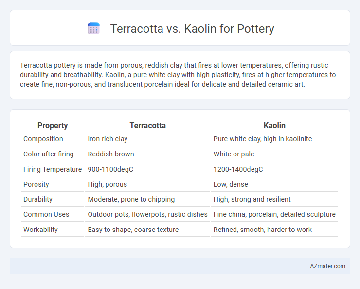Terracotta vs. Kaolin for Pottery - What is The Difference?