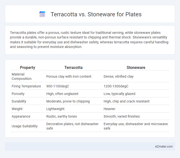 Terracotta vs. Stoneware for Plates - What is The Difference?