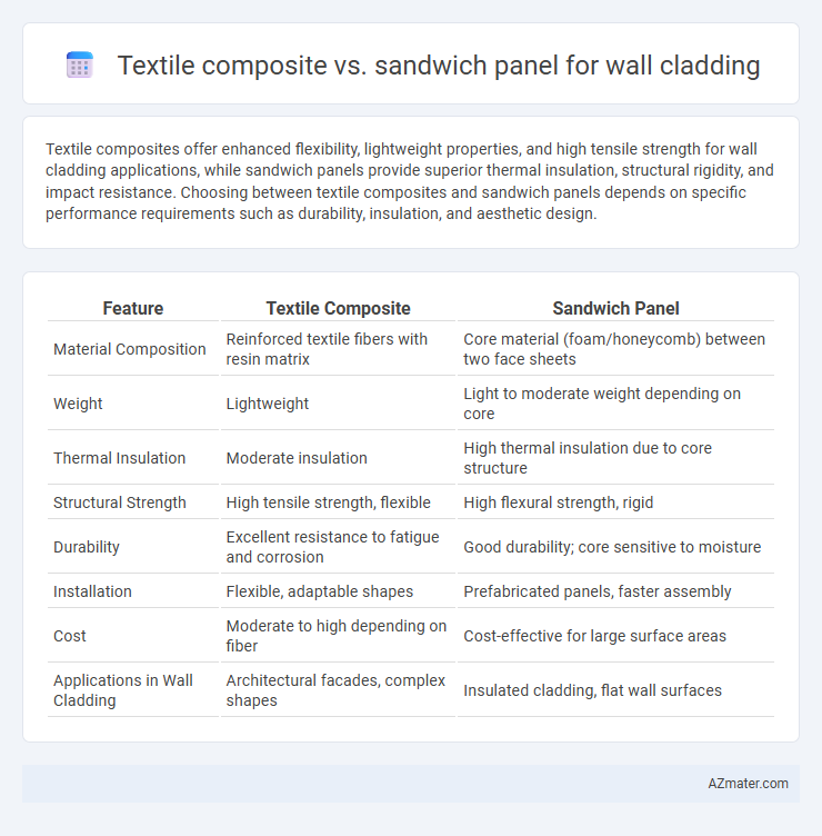 Textile composite vs. sandwich panel for wall cladding - What is The Difference?