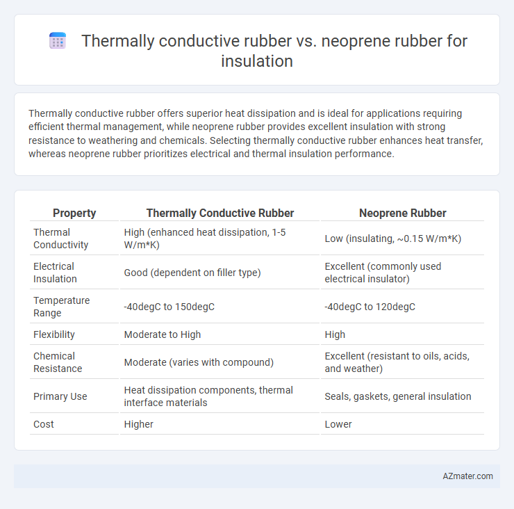 Thermally conductive rubber vs. neoprene rubber for insulation - What is The Difference?
