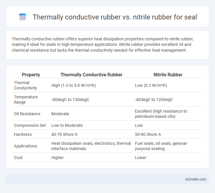 Thermally conductive rubber vs. nitrile rubber for seal - What is The Difference?