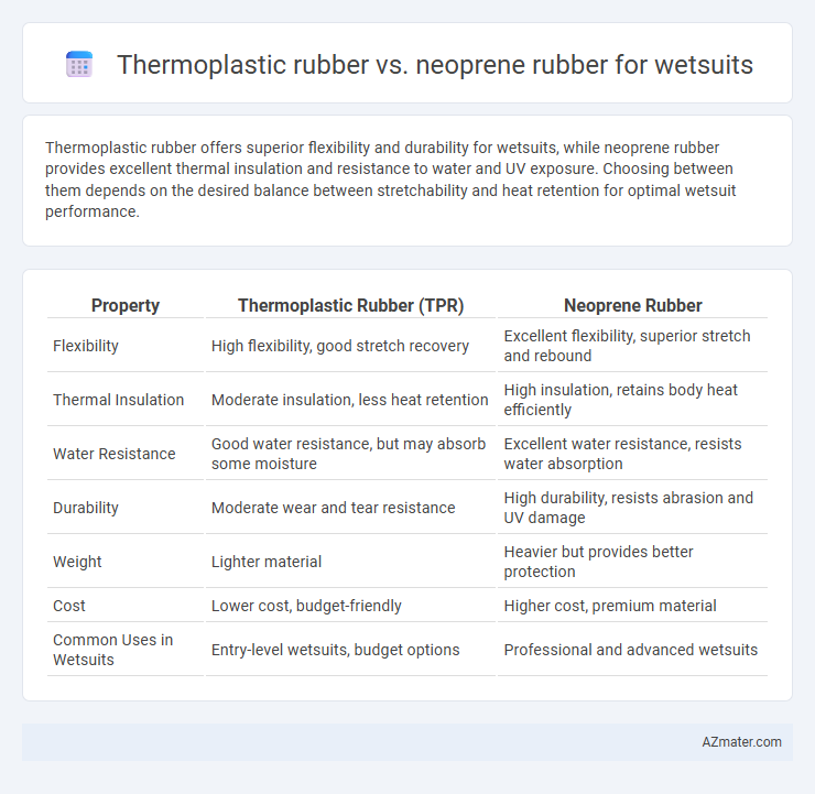 Thermoplastic rubber vs. neoprene rubber for wetsuits - What is The Difference?