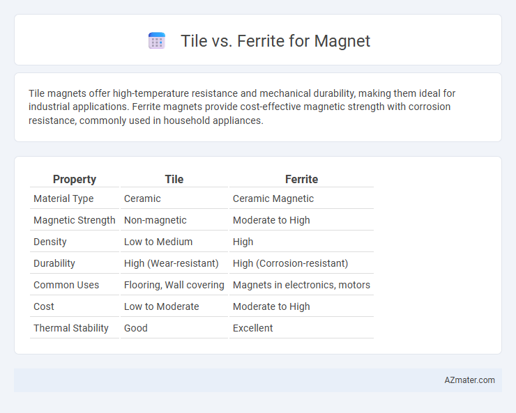 Tile vs. Ferrite for Magnet - What is The Difference?