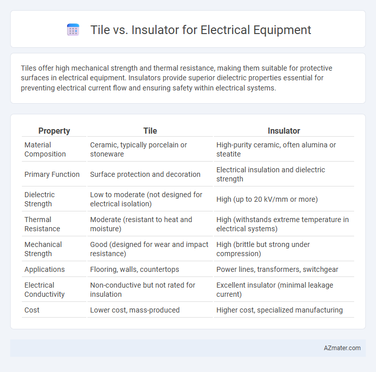 Tile vs. Insulator for Electrical Equipment - What is The Difference?