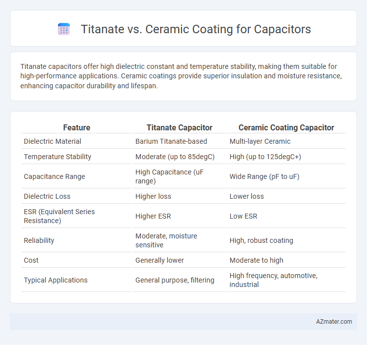 Titanate vs. Ceramic Coating for Capacitors - What is The Difference?