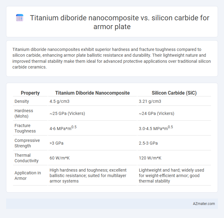 Titanium diboride nanocomposite vs. silicon carbide for armor plate - What is The Difference?