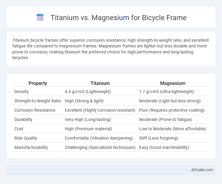 Titanium vs. Magnesium for Bicycle Frame - What is The Difference?
