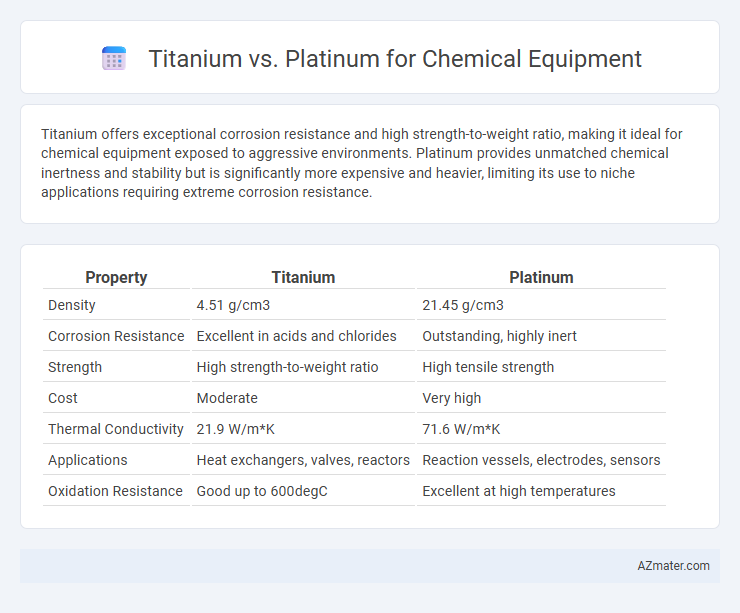 Titanium vs. Platinum for Chemical Equipment - What is The Difference?