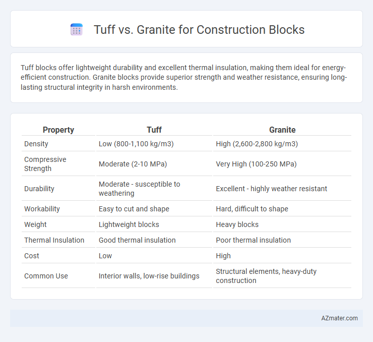 Tuff vs. Granite for Construction Blocks - What is The Difference?