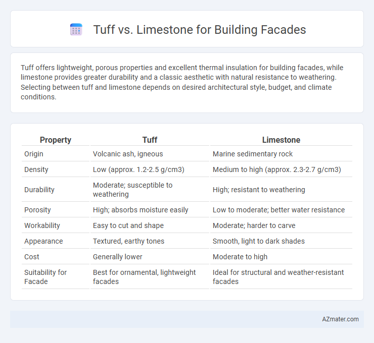 Tuff vs. Limestone for Building Facades - What is The Difference?