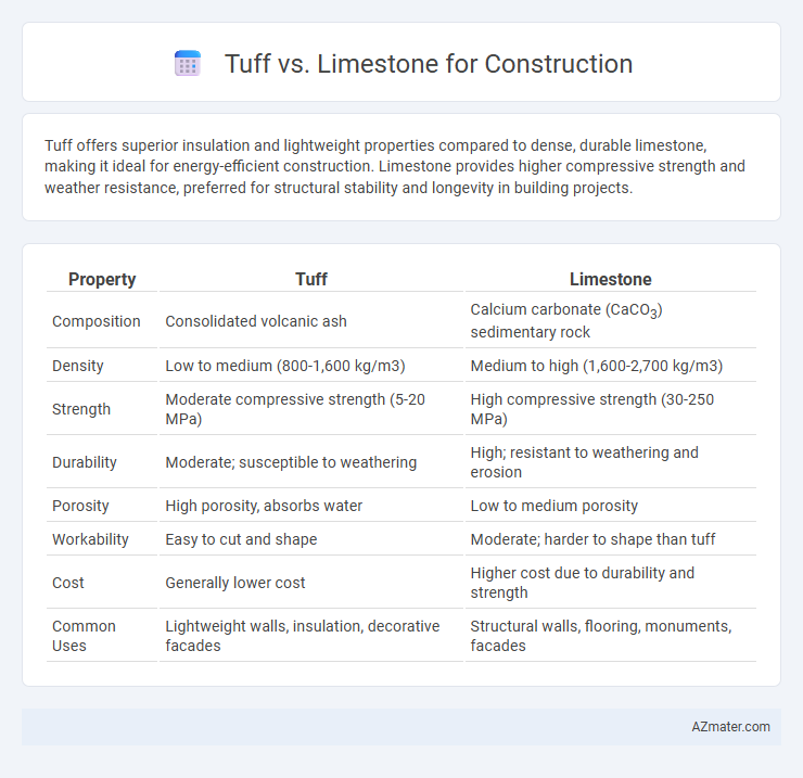 Tuff vs. Limestone for Construction - What is The Difference?
