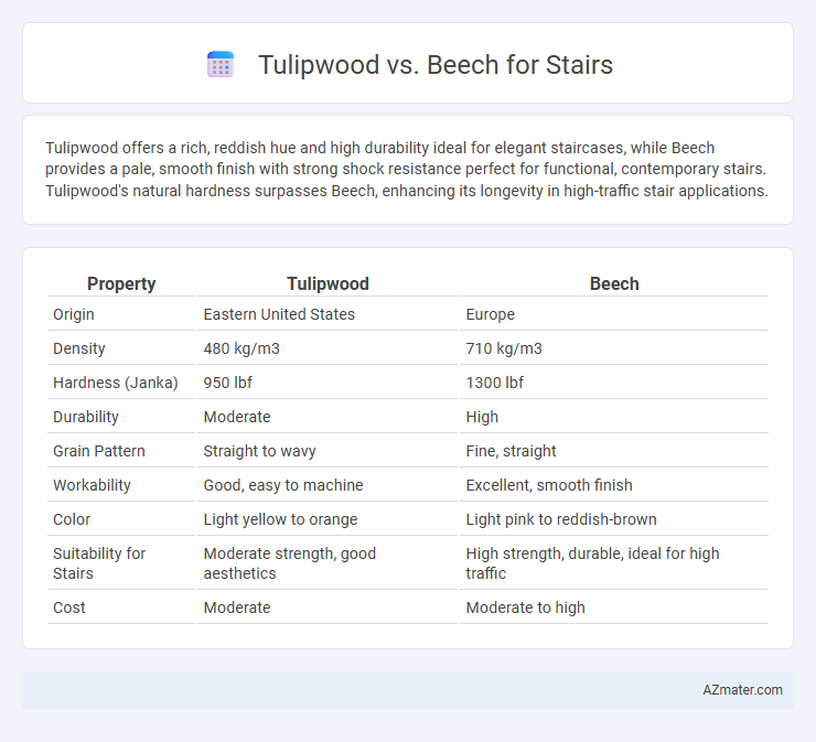 Tulipwood vs. Beech for Stairs - What is The Difference?