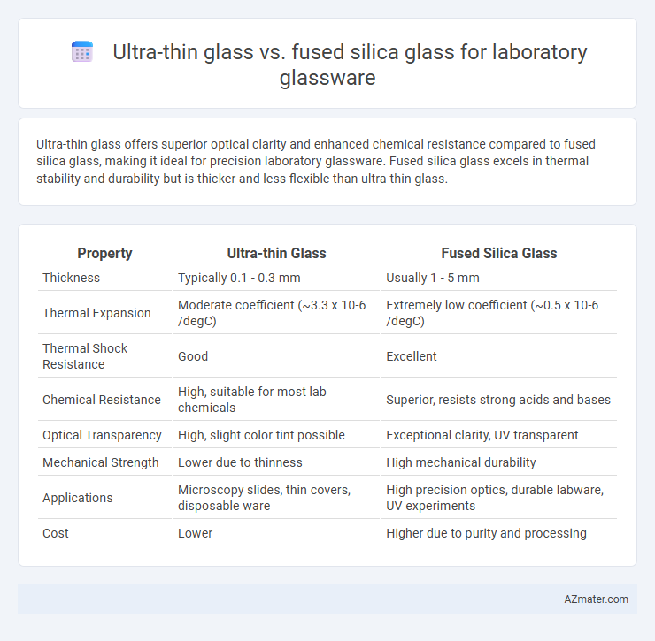 Ultra-thin glass vs. fused silica glass for laboratory glassware - What is The Difference?