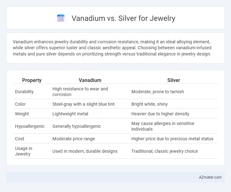 Vanadium vs. Silver for Jewelry - What is The Difference?