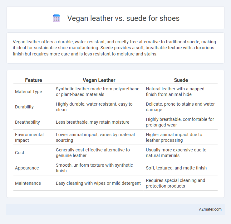 Vegan leather vs. suede for shoes - What is The Difference?