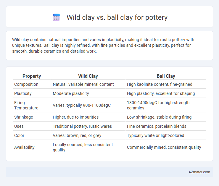 Wild clay vs. ball clay for pottery - What is The Difference?