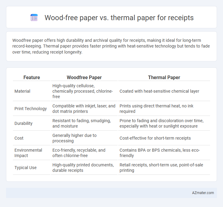 Wood-free paper vs. thermal paper for receipts - What is The Difference?