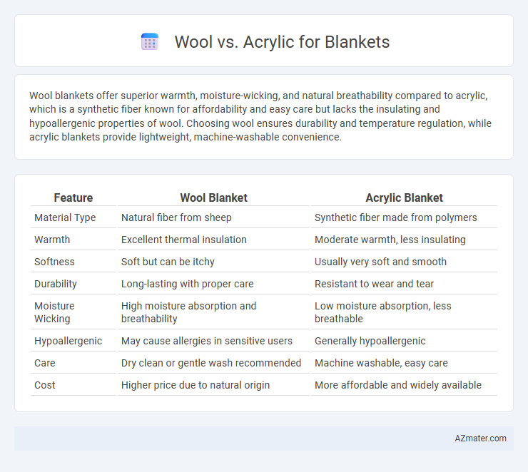 Wool vs. Acrylic for Blankets - What is The Difference?