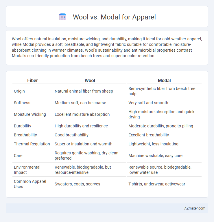 Wool vs. Modal for Apparel - What is The Difference?