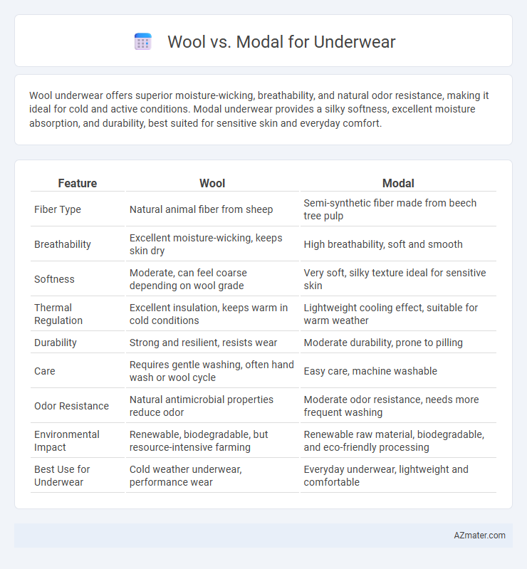 Wool vs. Modal for Underwear - What is The Difference?