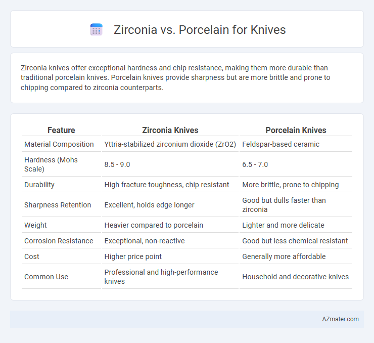 Zirconia vs. Porcelain for Knives - What is The Difference?